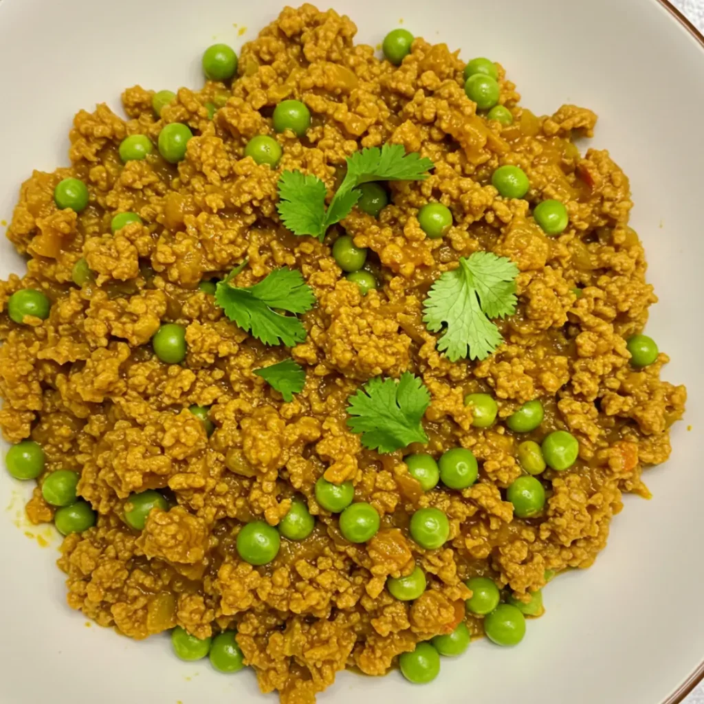 curry de boeuf haché