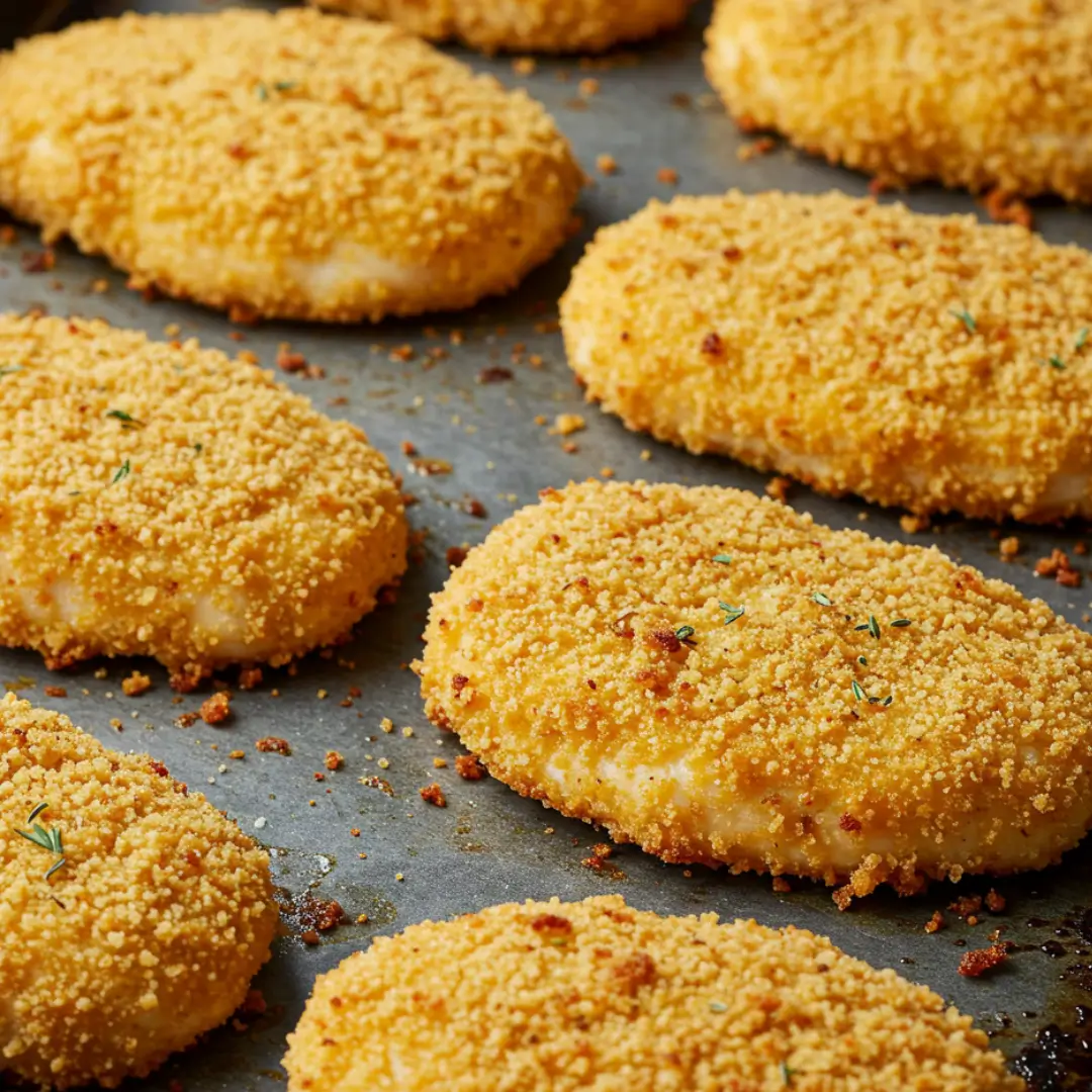 escalope de poulet au four