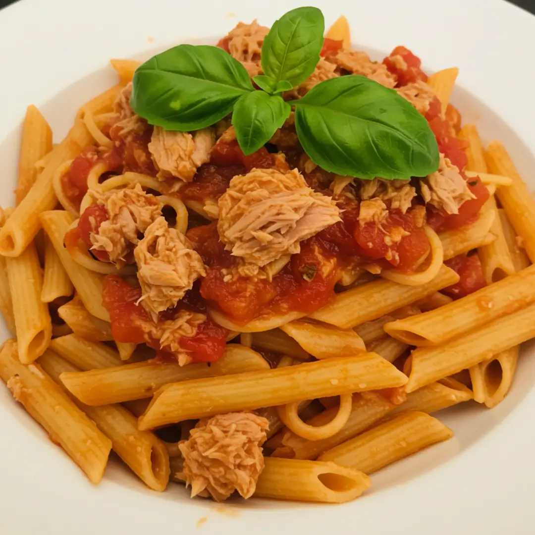 pâtes au thon sauce tomate