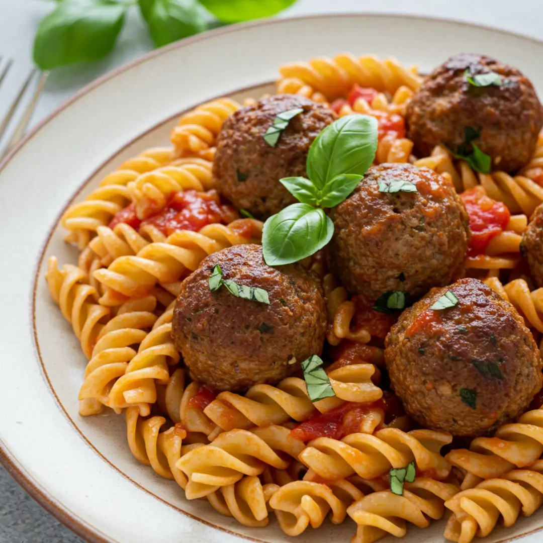 pates boulettes de viande