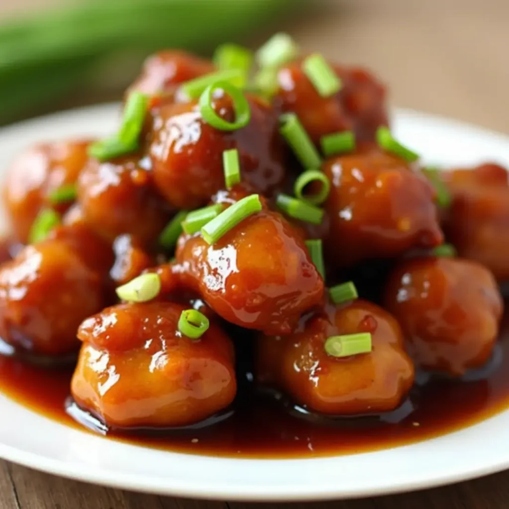 poulet caramelise chinois