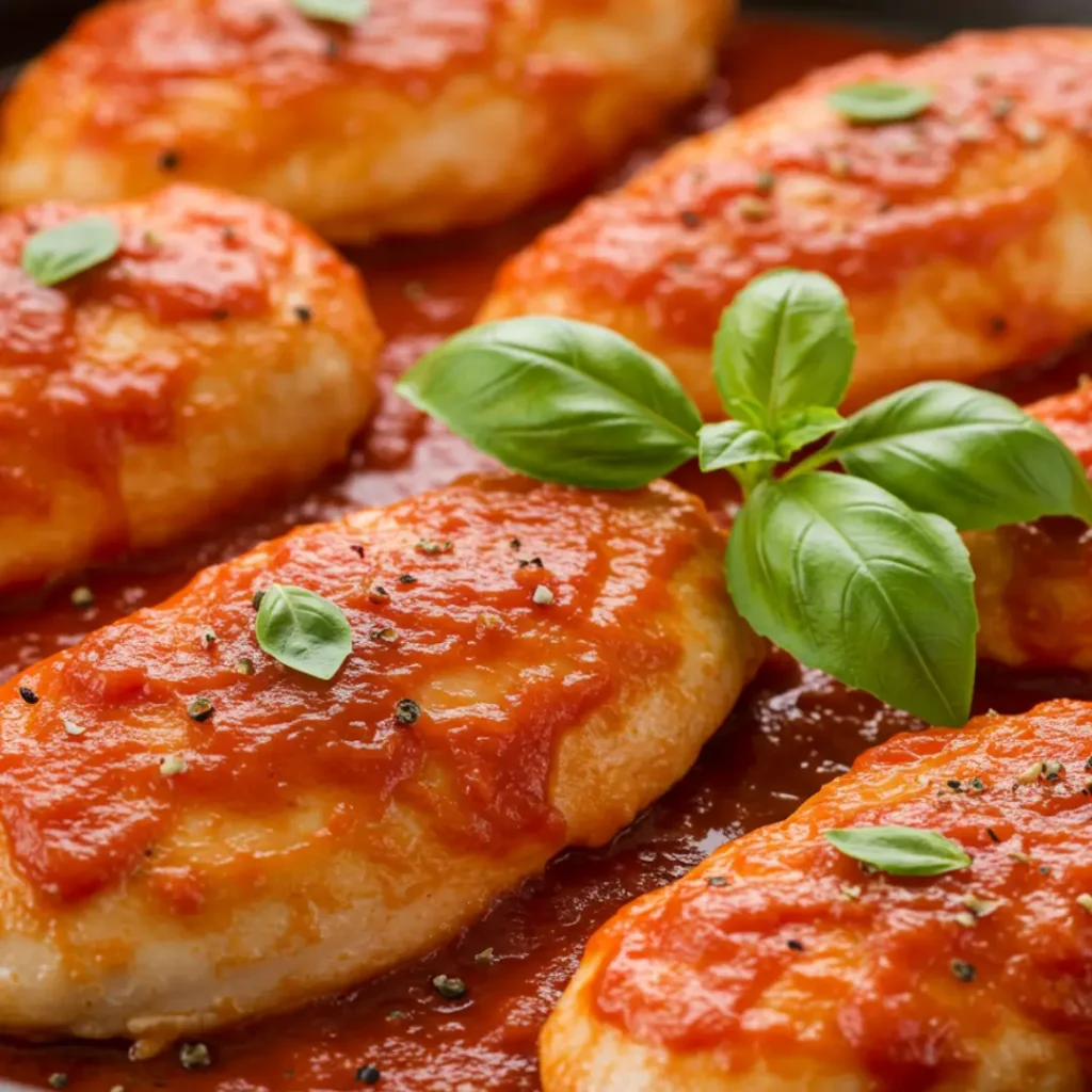 poulet sauce tomate