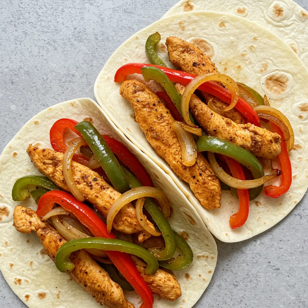 recette fajitas poulet