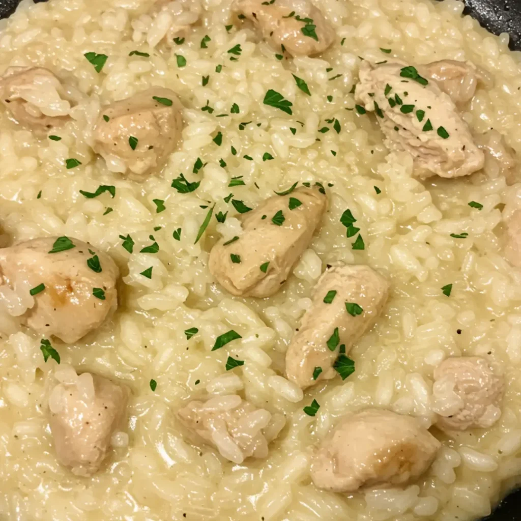 risotto poulet