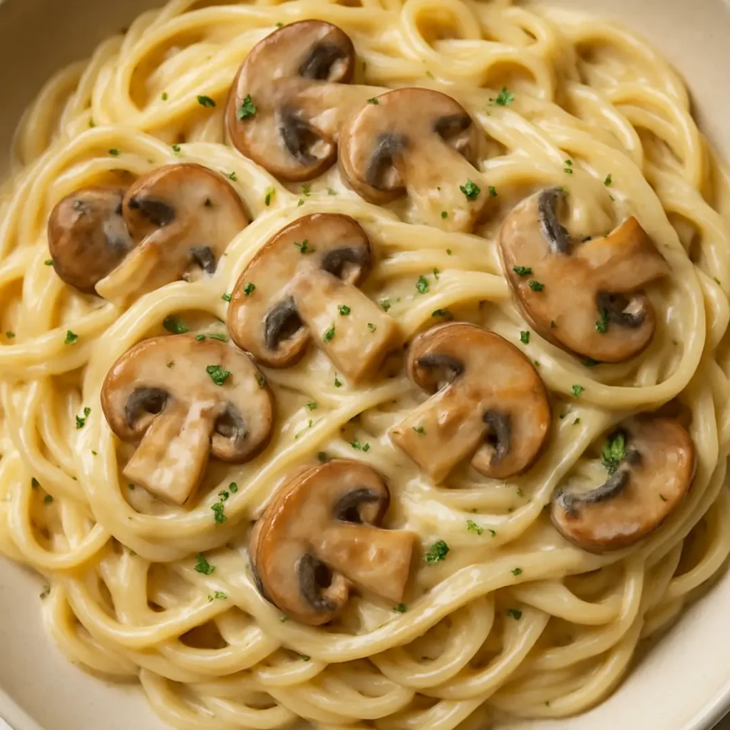 sauce champignons pates