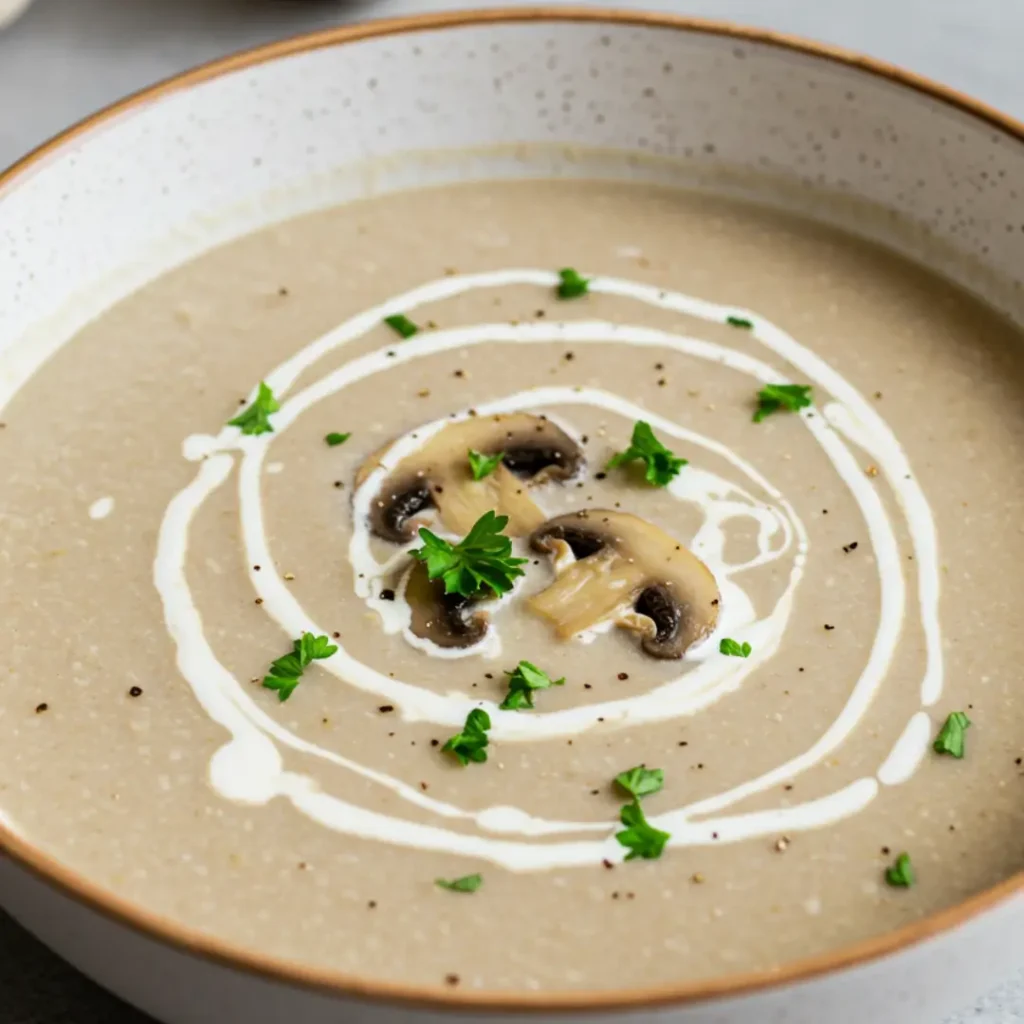 soupe aux champignons