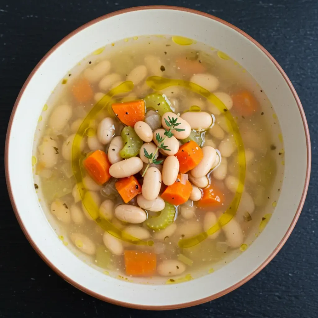 soupe aux haricots blancs
