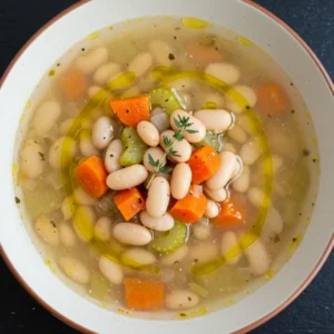 soupe aux haricots blancs recette