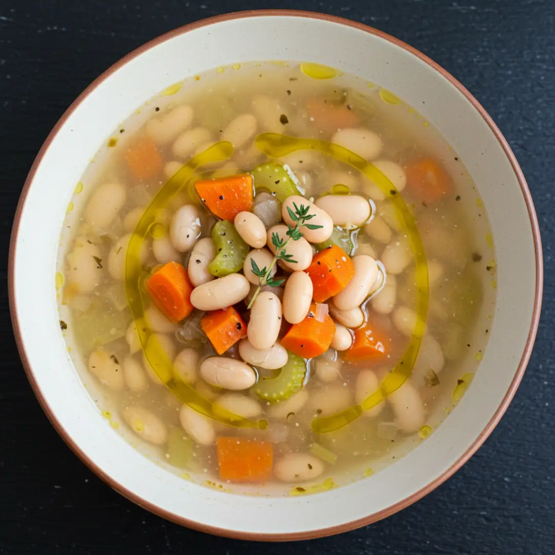 soupe aux haricots blancs