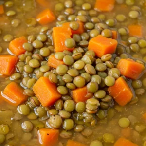 soupe aux lentilles