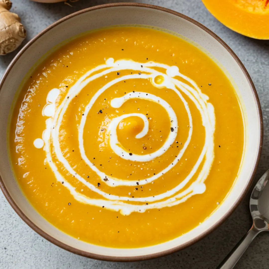 soupe butternut lait de coco