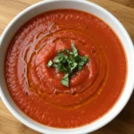 soupe de tomates maison