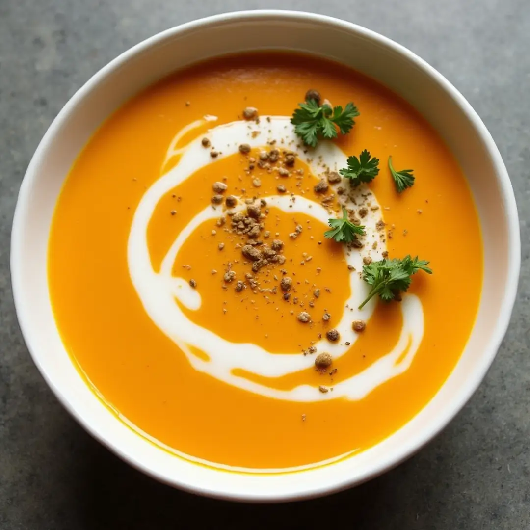 soupe patate douce carotte