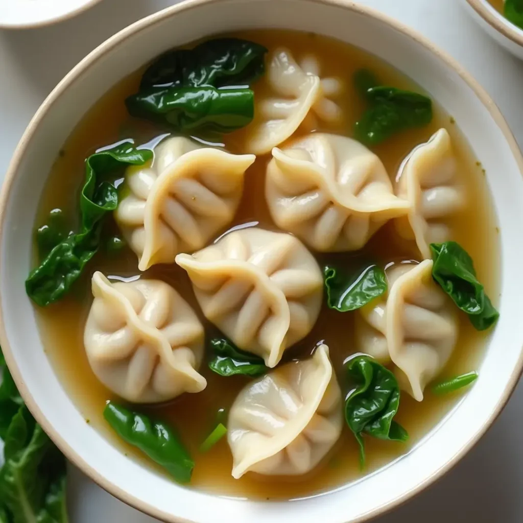 soupe won ton recette