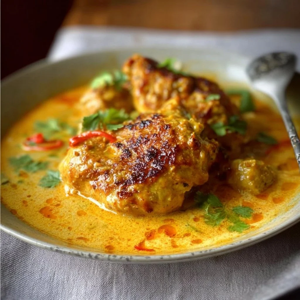 Poulet au lait de coco