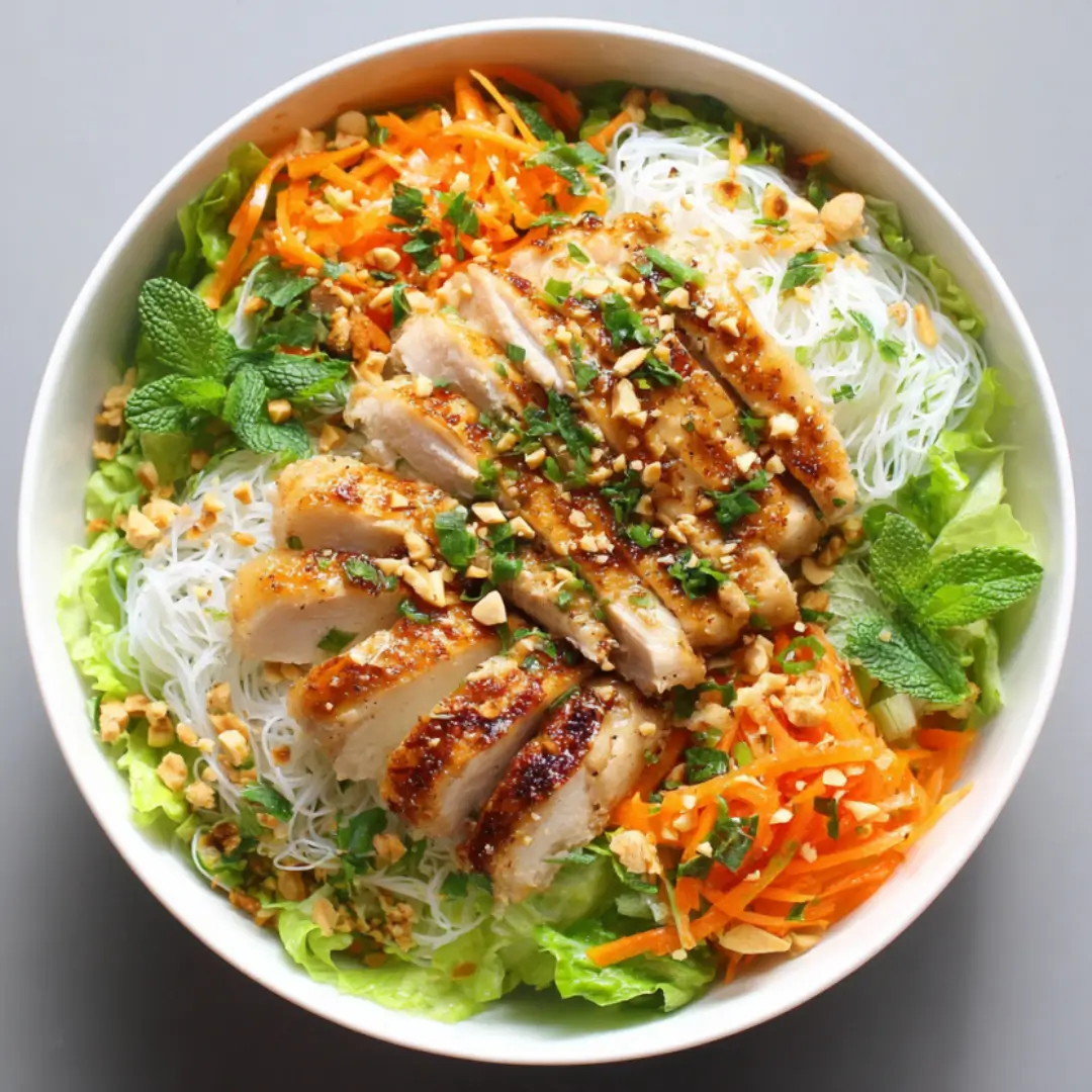 salade vietnamienne poulet